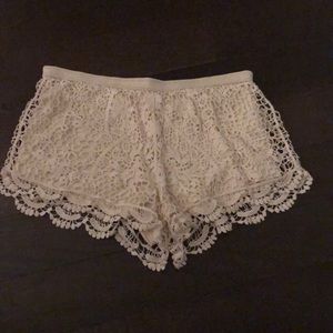 Lace - my fave comfy shorts. Good condition